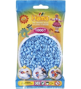 Hama Midi Boncuk 1.000'lik - Pastel Mavi