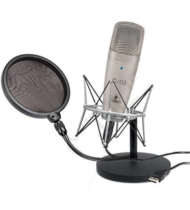 Behringer C-1U / Usb Condenser Mikrofon (Çok Renkli)