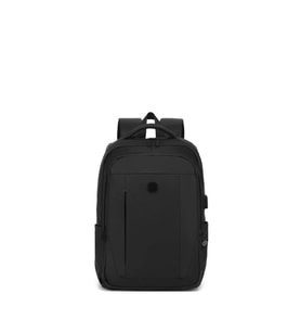 Smart Bags Gumi Siyah Unisex Sırt Çantası SMB8660
