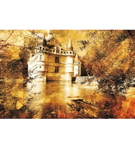 Gold Puzzle 500 Parça Azay Le Rideau Şatosu Puzzle