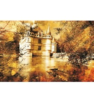 Gold Puzzle 500 Parça Azay Le Rideau Şatosu Puzzle