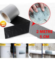 2 mt x 5 cm Waterproof Adhesive Tape Çatı Boru Çadır Pimaş Tamir Bandı Su Geçirmez Bant