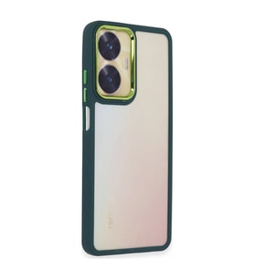Realme C55 Kılıf Dora Kapak - Haki Yeşil