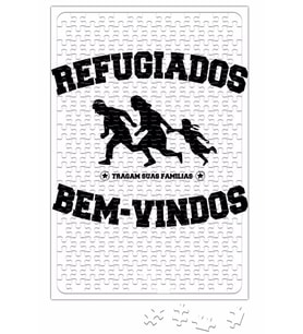 Refugiados Branca Puzzle 240 Parça Yapboz