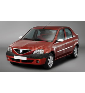 Dacia Logan Abs Krom Ayna Kapağı 2 Prç 2005-2008