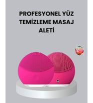3 Fonksiyonlu Yüz Temizleme ve Masaj Cihazı – Su Geçirmez, Şarjlı, Ölü Deri Temizleyici ve Cilt Yeni