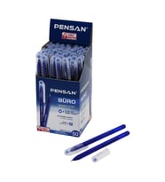 Tükenmez Kalem - Mavi Renk - 1.0 mm Medium Uç