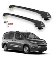 Turtle Toyota Proace City 2019-2025 Ara Atkı Air1 Siyah