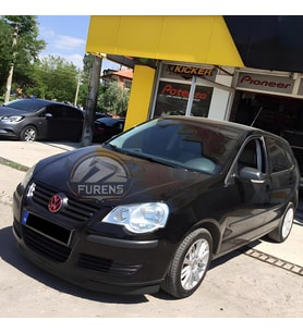 Volkswagen Polo 4.5 2002-2008 Uyumlu H lip Esnek Ön Lip 2 Parça Karlık Ön Ek Tampon Altı Dil
