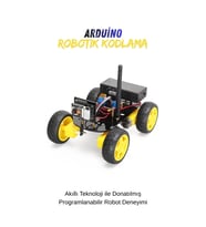 ESP32 WiFi Kamera Robot Araba Kiti 4WD Arduino Uyumlu Programlanabilir STEM Eğitim Seti Kodlar Dahil
