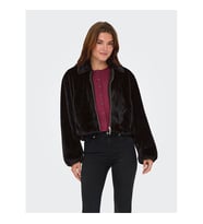 Only Onldana Faux Fur Siyah Kadın Mont 15348987