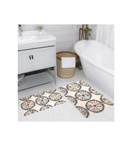 Eliana Home Baskılı 2'li Banyo Paspas Takımı RVG5163