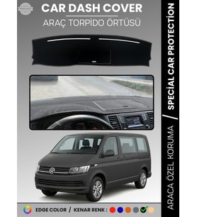 VOLKSWAGEN TRANSPORTER T6 KAPAKLI MODEL (2015-2020) Torpido Örtüsü Ön Göğüs Koruma Torpido Koruma