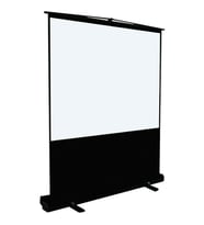Codegen 145x82 cm Taşınabilir Portatif Pull Up Floor Screen Projeksiyon Perdesi