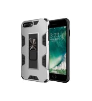 Apple iPhone 8 Plus Uyumlu Kılıf Zore Volve Kapak (Gri)