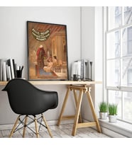 Vintage Reklam Afişi Poster 60x90cm.