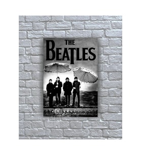 The Beatles Müzik grubu Poster Albüm Kapak Ahşap Tablo