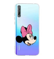 Huawei P Smart s  Kamera korumalı Kapak Minnie Mouse Tasarımlı  Şeffaf Kılıf