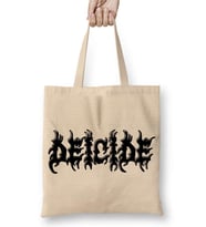 Deicide Logo Bez Çanta Uzun Saplı