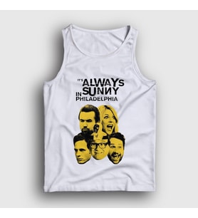 Presmono Unisex Beyaz Cover It's Always Sunny In Philadelphia Atlet 489687tt
