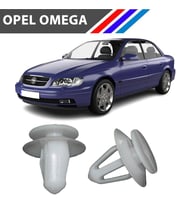 OTOZET Opel Omega Kapı Döşeme Klipsi 25 Adetli Paket 90321122