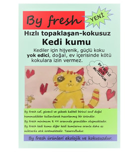KEDİ KUMU HIZLI TOPAKLAŞAN, KOKU YOK EDİCİ