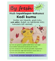 KEDİ KUMU HIZLI TOPAKLAŞAN, KOKU YOK EDİCİ