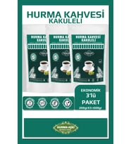 Hurma Aşkı Hurma Kahvesi Kakuleli 200GrX3=600Gr