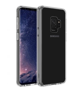 Buff Galaxy S9 ile Uyumlu Air Hybrid Kılıf Crystal Clear