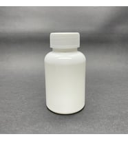 150 cc Tablet Kutusu  - Contalı Kapaklı- 150ml Kapsül Kutusu x 10 Adet (Beyaz)