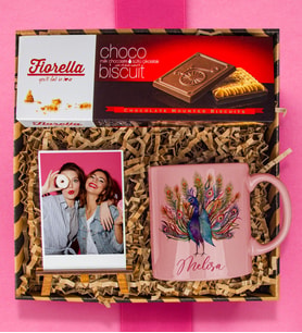 eJOYA Kişiye Özel Kupa Bardak & Choco Biscuit & Kişiye Özel Fotoğraflık 111778