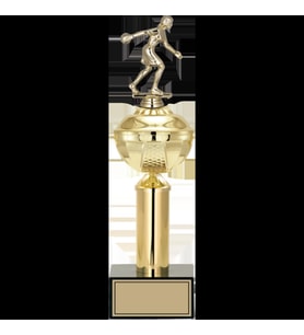 ODAK KUPA - Figürlü Kupalar - Bowling Kadın Figürlü Kupalar FG-047 C - 38 cm