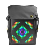Divoom Backpack M Ledli Ekran APP Kontrollü Akıllı Sırt Çantası, Siyah