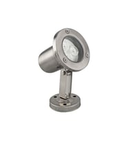 Havuz Led Armatür aplik su geçirmez açık alan aydınlatma ışık gösterisi sıva üstü krom kasa Doğal Beyaz 4000K A-KRM-1201 IP68 3W 12V