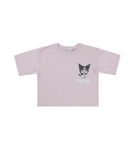 Kuromi 10-13 Yaş Tişört - Lila