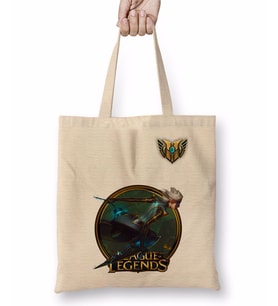 League Of Legends Camile LoL Bez Çanta Uzun Saplı