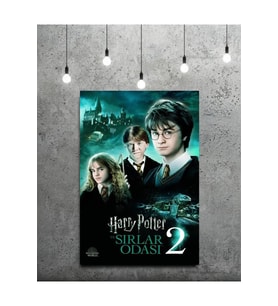 Harry Potter Film Poster Serisi Dekor Konsept Tablo MDF Baskı