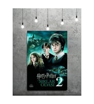 Harry Potter Film Poster Serisi Dekor Konsept Tablo MDF Baskı