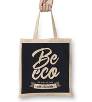 Be Eco This Is The Only Planet With Chocolate Bez Çanta Uzun Saplı