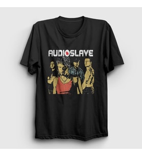 Presmono Unisex Siyah Band Rock Audioslave T-Shirt 541693tt