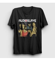 Presmono Unisex Siyah Band Rock Audioslave T-Shirt 541693tt