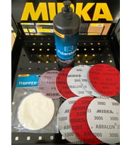 Mirka Cam Temizlik Seti Araç Pasta Seti 10'lu Set (Mirka E3 Cam Pasta)