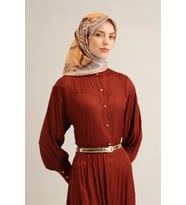 80 Armine Twill İpek Eşarp 9315D