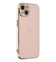 iPhone 14 Kılıf Volet Silikon - Pembe