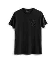 Gemini Resimli Çocuk Siyah Tshirt