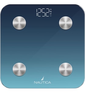 Nautica BT600 Bluetooth Vücut Analizli Yağ Kas Su Ölçer Akıllı Tartı Aqua