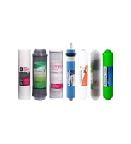 Overwater Uyumlu Su Arıtma Cihazı 7’li Filtre Seti 10 Aşamalı Lg (kuno) Membran