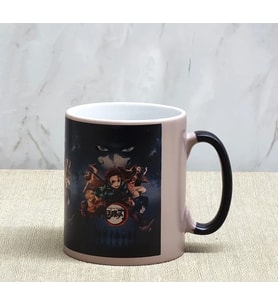 Porselen Renk Değiştiren Demon Slayer Kupa Bardak Aalk380