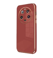 Xiaomi Mi 14 Ultra Kılıf Volet Silikon - Kırmızı