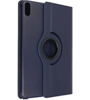 Pilelistore   Huawei MatePad 11 10.9 360 Tablet Deri Kılıf - Lacivert